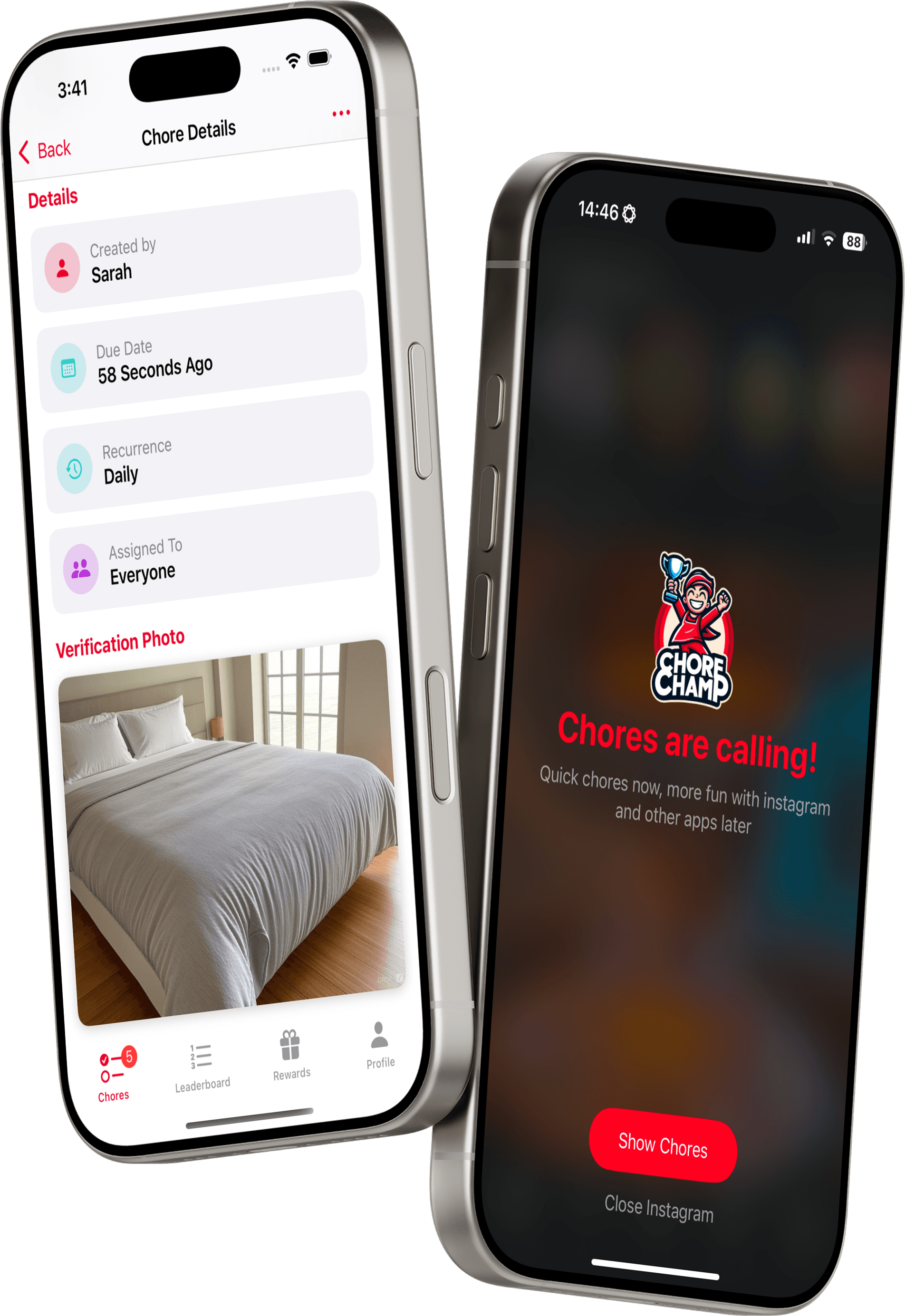 Chore Champ Screen Time Management